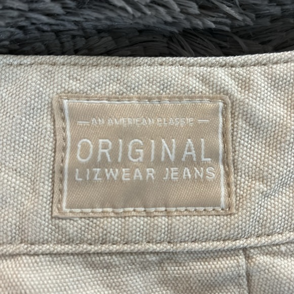 Liz Claiborne Linen/Cotton Shorts size 14 - Picture 5 of 7